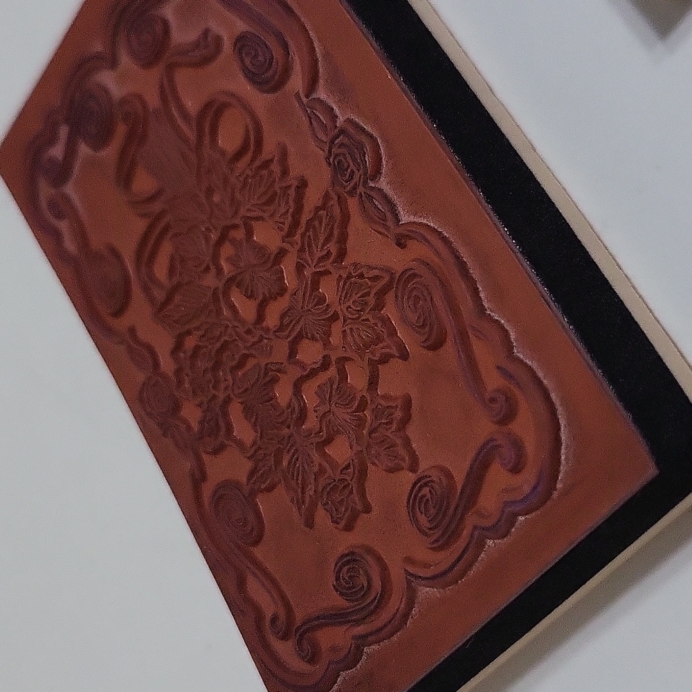 Set of 2 floral rubber stamps - Picture 3 of 6